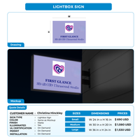 Custom Signs for Christina Hinckley