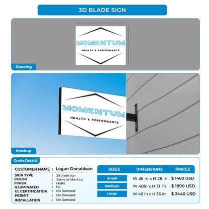 custom signs for Logan Donaldson
